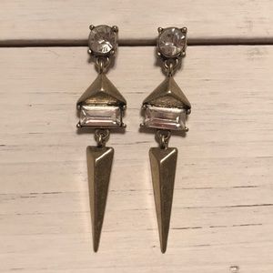 Spike Drop Earrings